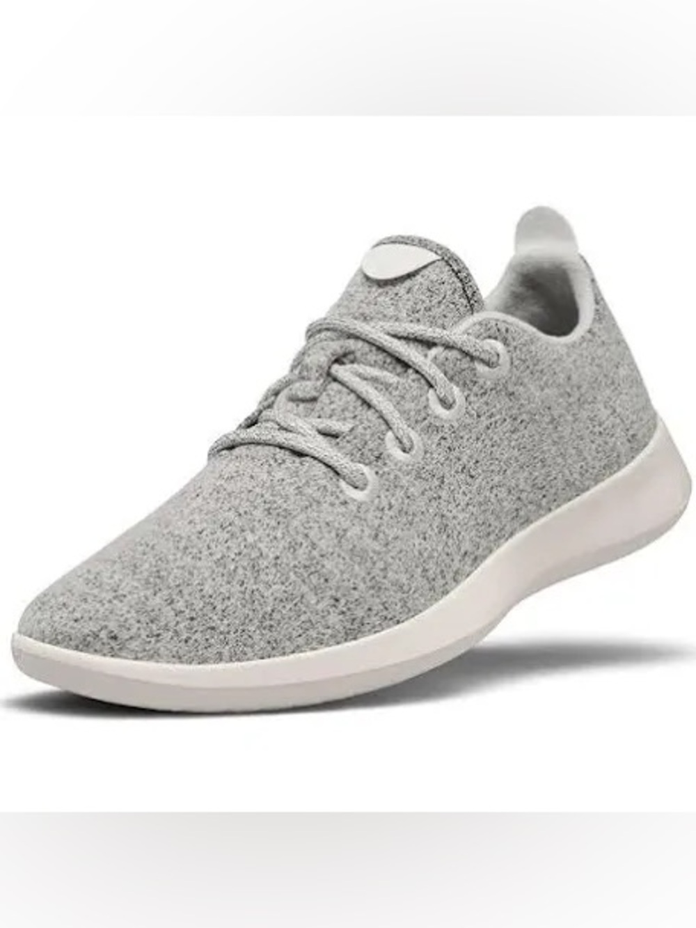 Allbirds Wool Runners Women’s 7 Gray Merino Wool Lace Up Sneakers